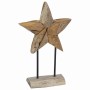 Estrella de Navidad Marrón 30 x 5 x 45 cm Madera de teca maciza