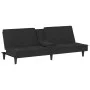 Schlafsofa mit Getränkehalter aus schwarzem Samt von vidaXL, Sofas - Ref: Foro24-351924, Preis: 282,12 €, Rabatt: %