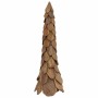 Árbol de Navidad Marrón 110 cm Madera de teca maciza