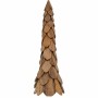 Árbol de Navidad Marrón 110 cm Madera de teca maciza