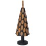 Árbol de Navidad con soporte Marrón 60 cm Madera de teca maciza