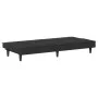 Schlafsofa mit Getränkehalter aus schwarzem Samt von vidaXL, Sofas - Ref: Foro24-351924, Preis: 282,12 €, Rabatt: %