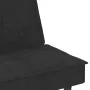 Schlafsofa mit Getränkehalter aus schwarzem Samt von vidaXL, Sofas - Ref: Foro24-351924, Preis: 282,12 €, Rabatt: %