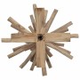 Árbol de Navidad Marrón 120 cm Madera de teca maciza