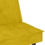Gelbes Samtschlafsofa mit Getränkehalter von vidaXL, Sofas - Ref: Foro24-351925, Preis: 267,87 €, Rabatt: %