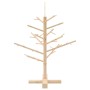 Árbol de Navidad de madera Natural 75 cm Madera maciza de pino