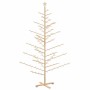 Árbol de Navidad de madera Natural 210 cm Madera maciza de pino