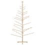Árbol de Navidad de madera Natural 210 cm Madera maciza de pino