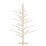Árbol de Navidad de madera Natural 210 cm Madera maciza de pino
