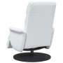 Sillón reclinable Blanco 71 x 98 x 106 cm Cuero sintético