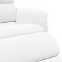 Sillón reclinable Blanco 71 x 98 x 106 cm Cuero sintético
