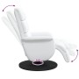 Sillón reclinable Blanco 71 x 98 x 106 cm Cuero sintético