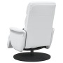 Silla de masajes reclinable Blanco 71 x 98 x 106 cm