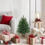 Árbol de Navidad artificial Verde 75 cm PVC, PE y acero