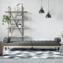 Sofá cama con reposabrazos tela gris oscuro de vidaXL, Sofás - Ref: Foro24-351938, Precio: 297,59 €, Descuento: %