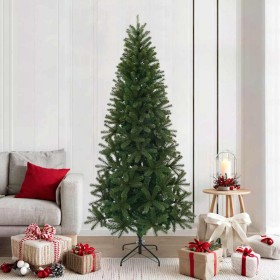 Árbol de Navidad artificial Verde 210 cm PVC, PE y acero