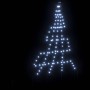 Árbol de Navidad LED con 112 LED Frío 182 cm Metal