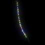 Árbol de Navidad LED con 112 LED Multicolor 182 cm Metal