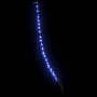 Árbol de Navidad LED con 112 LED Azul 182 cm Metal