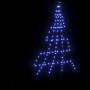 Árbol de Navidad LED con 112 LED Azul 182 cm Metal