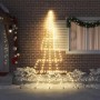 Árbol de Navidad LED con 168 LED Cálido 306 cm Metal