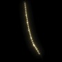 Árbol de Navidad LED con 168 LED Cálido 306 cm Metal