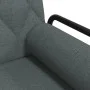 Sofá cama con reposabrazos tela gris oscuro de vidaXL, Sofás - Ref: Foro24-351938, Precio: 297,59 €, Descuento: %