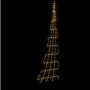 Árbol de Navidad LED con 276 LED Cálido 511 cm Metal
