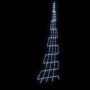 Árbol de Navidad LED con 276 LED Frío 511 cm Metal