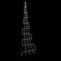 Árbol de Navidad LED con 276 LED Multicolor 511 cm Metal