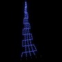 Árbol de Navidad LED con 276 LED Azul 511 cm Metal
