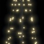 Árbol de Navidad LED con 390 LED Cálido 250 cm Hierro