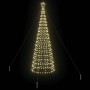 Árbol de Navidad LED con 800 LED Cálido 400 cm Hierro