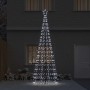 Árbol de Navidad LED con 800 LED Frío 400 cm Hierro