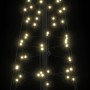 Árbol de Navidad LED con 390 LED Cálido 250 cm Hierro