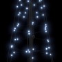 Árbol de Navidad LED con 390 LED con soporte Frío 250 cm Hierro