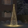 Árbol de Navidad LED con 800 LED Cálido 400 cm Hierro