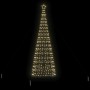 Árbol de Navidad LED con 800 LED Cálido 400 cm Hierro