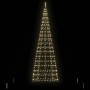 Árbol de Navidad LED con 800 LED Cálido 400 cm Hierro