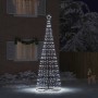 Árbol de Navidad LED con 800 LED con soporte Frío 400 cm Hierro