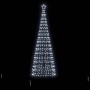 Árbol de Navidad LED con 800 LED con soporte Frío 400 cm Hierro