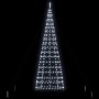 Árbol de Navidad LED con 800 LED con soporte Frío 400 cm Hierro
