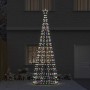 Árbol de Navidad LED con 800 LED Multicolor 400 cm Hierro