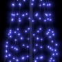 Árbol de Navidad LED con 800 LED con soporte Azul 400 cm Hierro