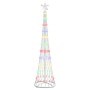 Árbol de Navidad LED Multicolor 51 x 51 x 190 cm Metal