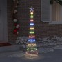 Árbol de Navidad LED Multicolor 51 x 51 x 190 cm Metal