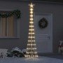 Árbol de Navidad LED con 290 LED Cálido 70 x 70 x 250 cm Metal