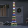 Árbol de Navidad LED Multicolor 70 x 70 x 250 cm Metal