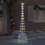 Árbol de Navidad LED Multicolor 70 x 70 x 250 cm Metal