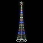 Árbol de Navidad LED Multicolor 70 x 70 x 250 cm Metal
